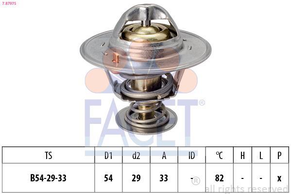 Thermostat d'eau (Calorstat) FACET ref. 7.8797S