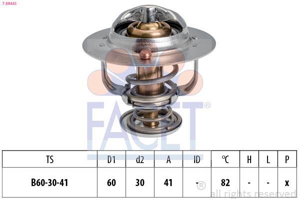 Termostato, refrigerante FACET ref. 7.8844S