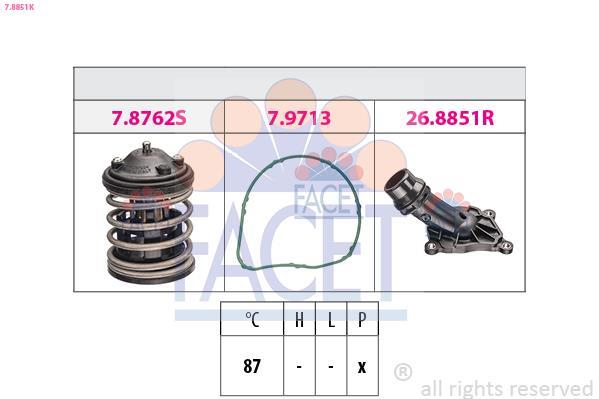 Thermostat d'eau (Calorstat) FACET ref. 7.8851K