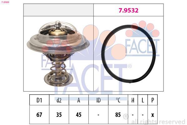 Thermostat d'eau (Calorstat) FACET ref. 7.8989