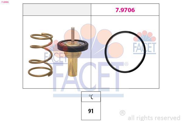 Thermostat d'eau (Calorstat) FACET 7.8995