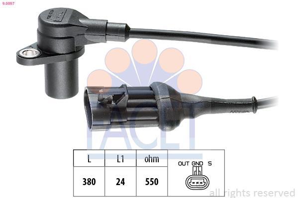 FACET 9.3148 Capteur De Cliquetis - Des Réductions Aujourd'hui