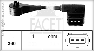 Sensor de revoluciones, control del motor FACET ref. 9.0103