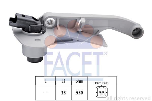 Palpeur de régime, gestion moteur (Capteur PMH) FACET 9.0176