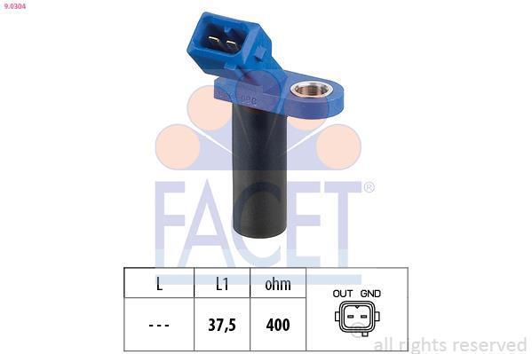 Palpeur de régime, gestion moteur (Capteur PMH) FACET ref. 9.0304