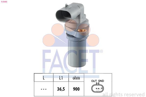 Palpeur de régime, gestion moteur (Capteur PMH) FACET ref. 9.0440