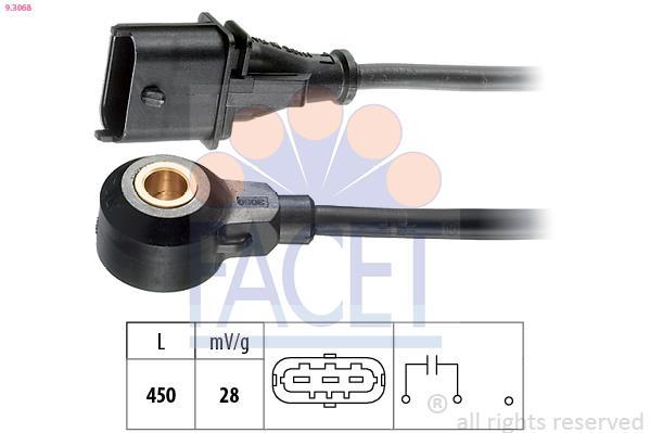 Sensor de batida FACET ref. 9.3068