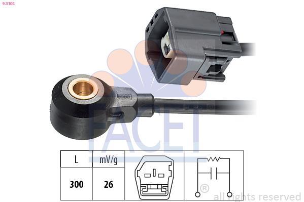 Sensor de batida FACET ref. 9.3105