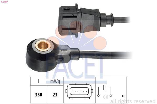 Sensor de batida FACET 9.3169