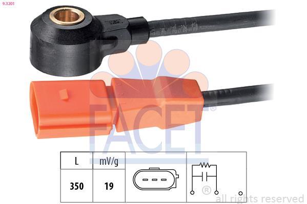 Capteur de cognement FACET ref. 9.3201