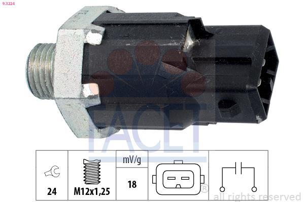 Capteur de cognement FACET ref. 9.3224
