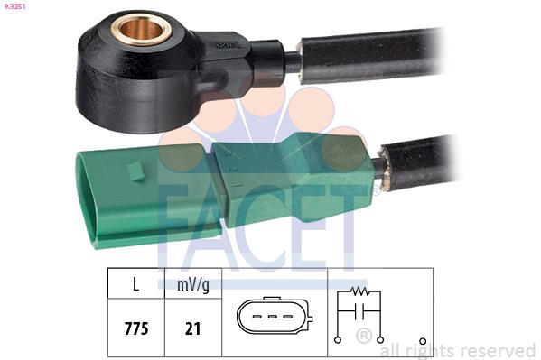Sensor de batida FACET ref. 9.3251