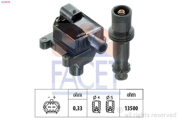 Bobina de encendido FACET ref. 9.6297K