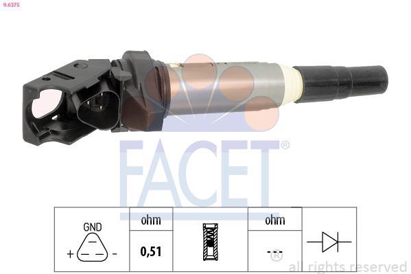 Bobina de encendido FACET ref. 9.6375