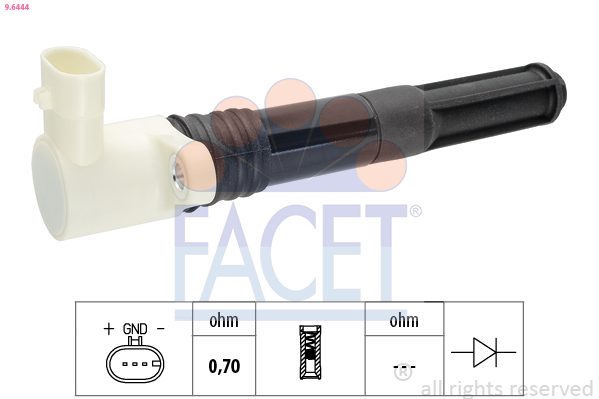 Bobine d'allumage FACET 9.6444