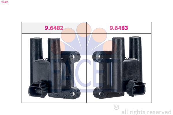Bobine d'allumage FACET 9.6485