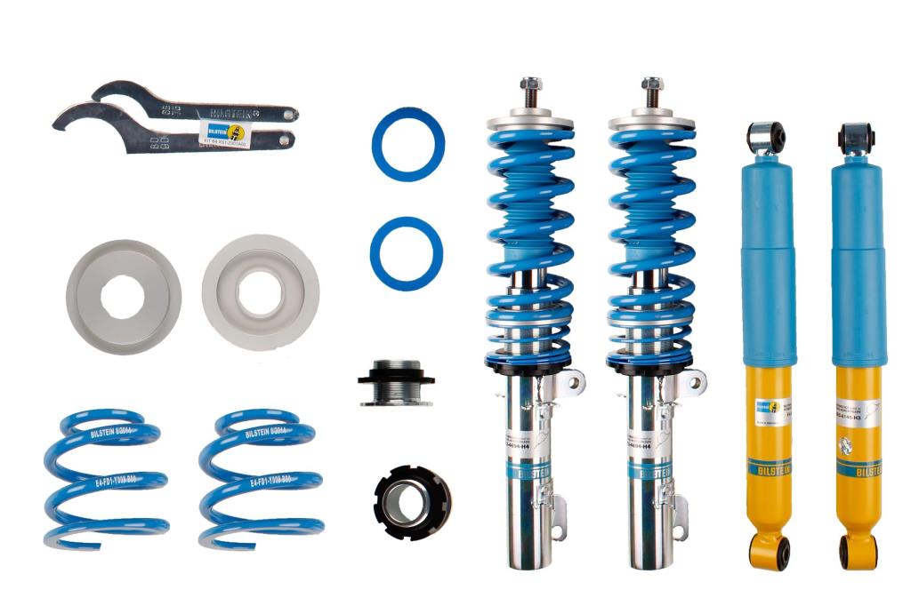 Jeu de 4 amortisseurs + ressorts (Kit suspension) BILSTEIN ref. 47-080416
