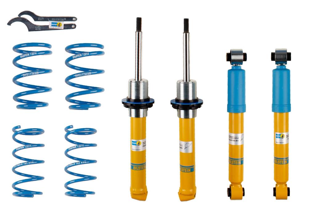 Jeu de 4 amortisseurs + ressorts (Kit suspension) BILSTEIN ref. 47-107632