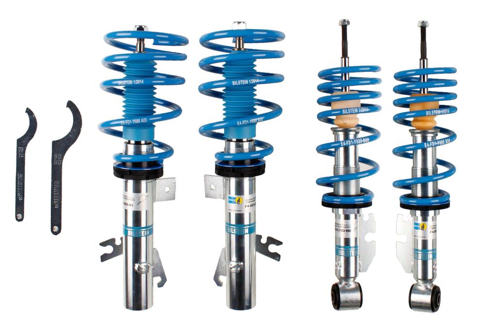 Jeu de 4 amortisseurs + ressorts (Kit suspension) BILSTEIN ref. 47-126916