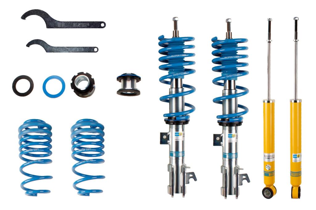 Jeu de 4 amortisseurs + ressorts (Kit suspension) BILSTEIN ref. 47-167551