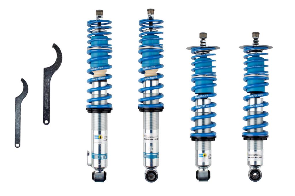 Jeu de 4 amortisseurs + ressorts (Kit suspension) BILSTEIN ref. 48-086097