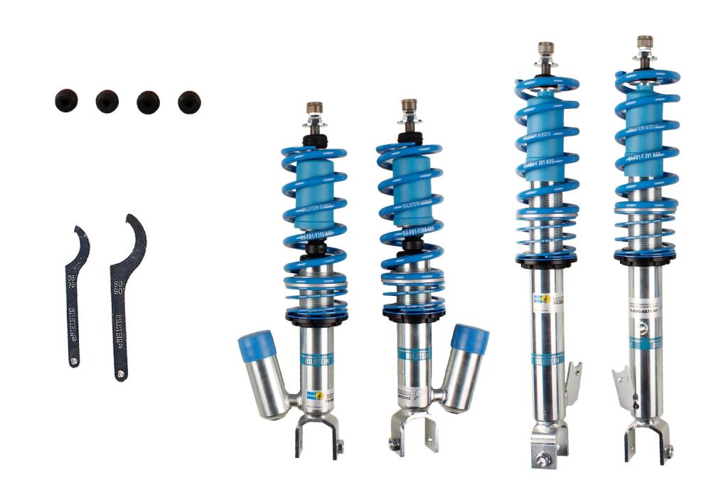 Jeu de 4 amortisseurs + ressorts (Kit suspension) BILSTEIN ref. 48-088657