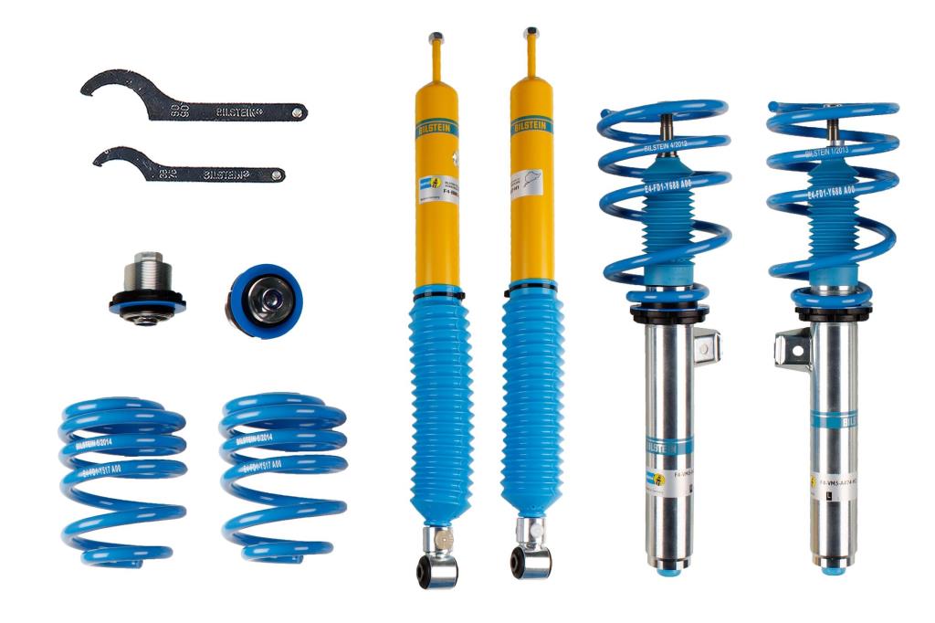 Jeu de 4 amortisseurs + ressorts (Kit suspension) BILSTEIN ref. 48-104739