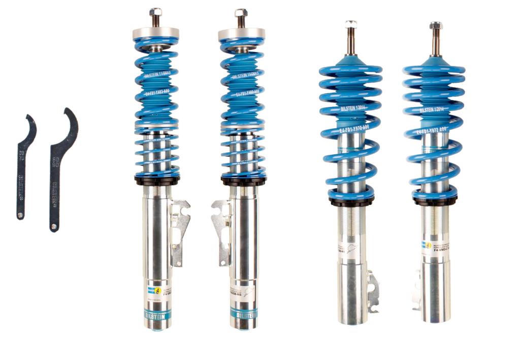 Jeu de 4 amortisseurs + ressorts (Kit suspension) BILSTEIN ref. 48-121897