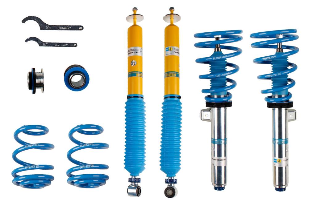 Jeu de 4 amortisseurs + ressorts (Kit suspension) BILSTEIN ref. 48-126380