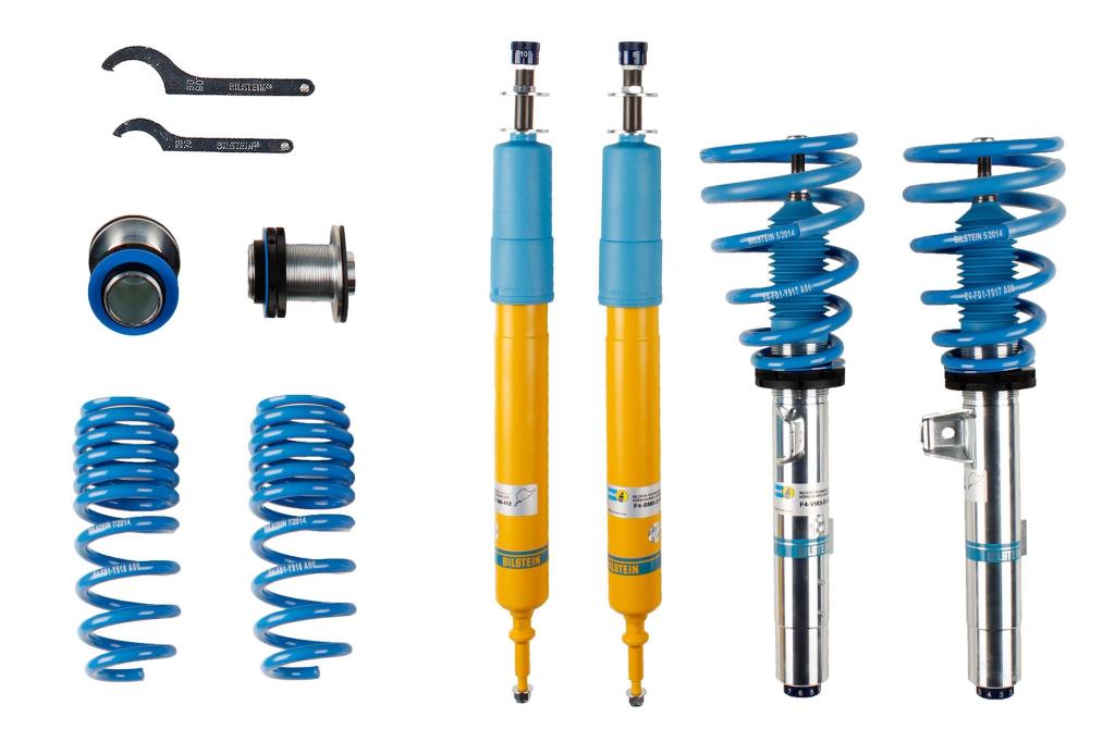Jeu de 4 amortisseurs + ressorts (Kit suspension) BILSTEIN ref. 48-131636