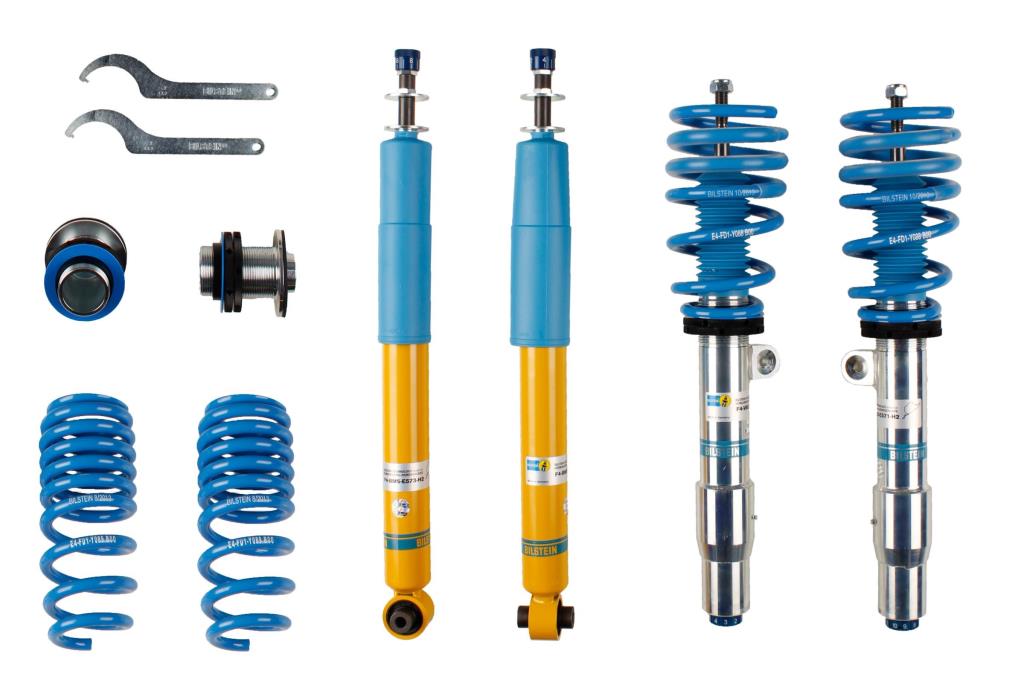 Jeu de 4 amortisseurs + ressorts (Kit suspension) BILSTEIN ref. 48-145701