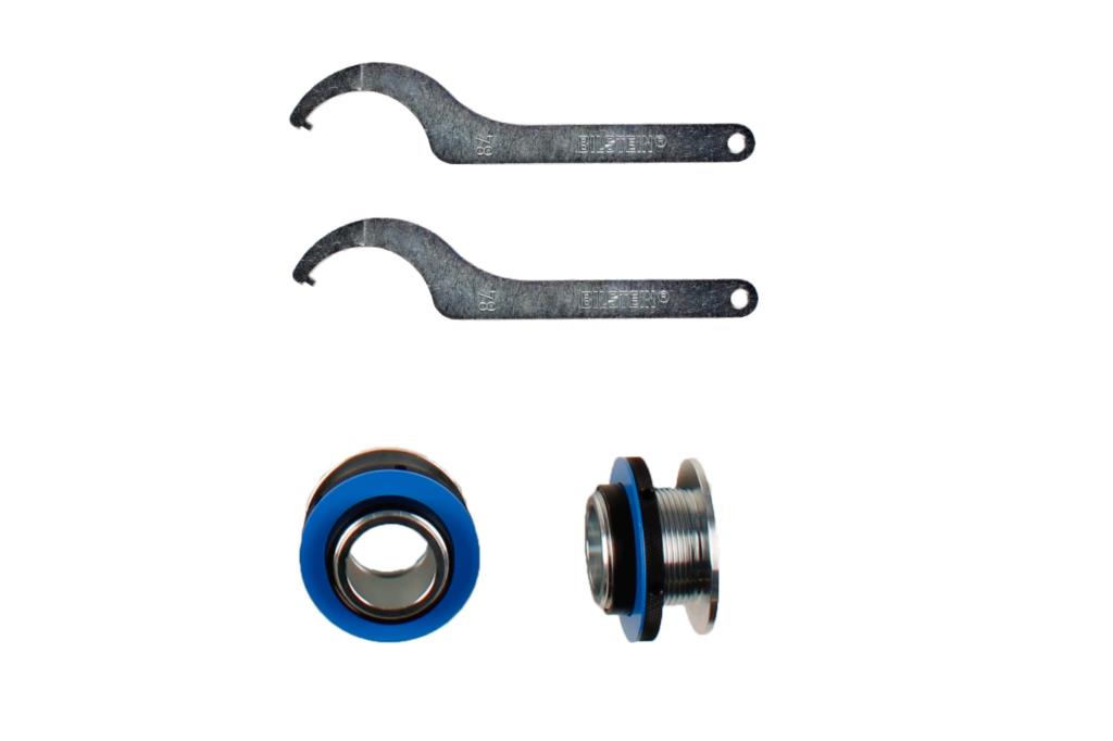Jeu de 4 amortisseurs + ressorts (Kit suspension) BILSTEIN ref. 48-169998