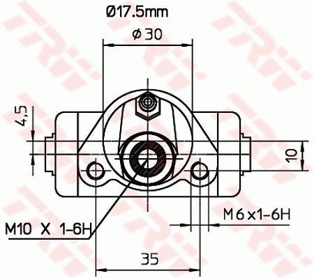Cylindre de roue TRW ref. BWC153