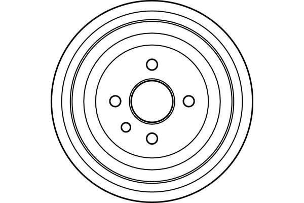 Tambour de frein TRW ref. DB4003