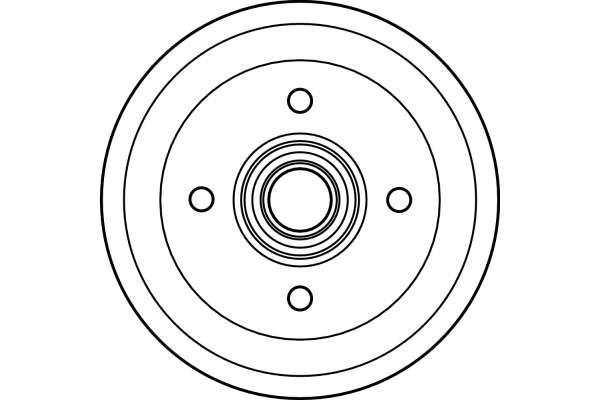 Tambour de frein TRW DB4004