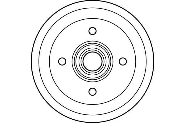 Tambour de frein TRW DB4005