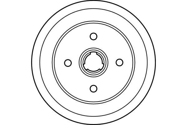 Tambour de frein TRW DB4014
