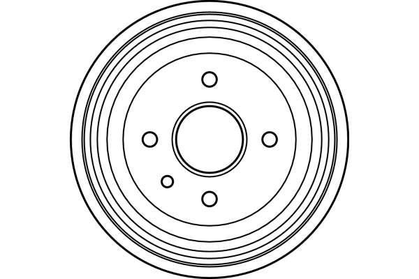 Tambour de frein TRW DB4021