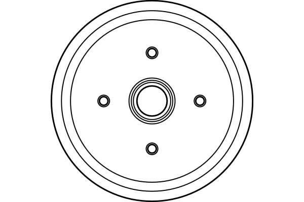 Tambour de frein TRW DB4028