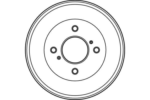 Tambour de frein TRW ref. DB4047