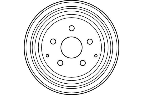 Tambour de frein TRW ref. DB4053