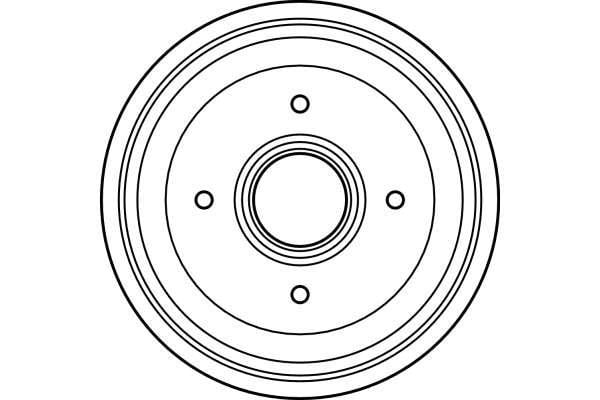 Tambour de frein TRW DB4067