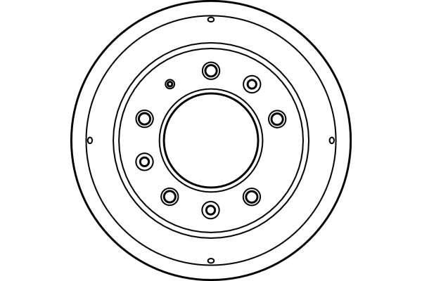 Tambour de frein TRW ref. DB4078
