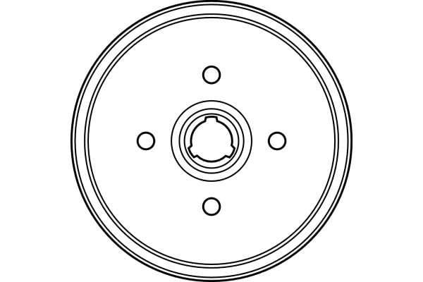 Tambour de frein TRW ref. DB4081