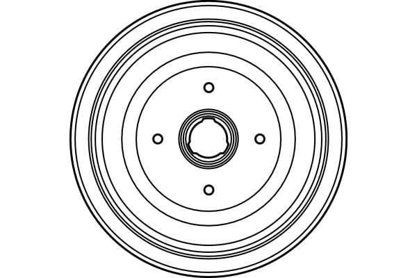 Tambour de frein TRW DB4083