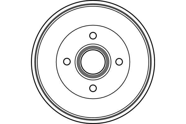 Tambour de frein TRW DB4120