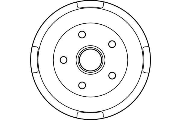 Tambour de frein TRW DB4132