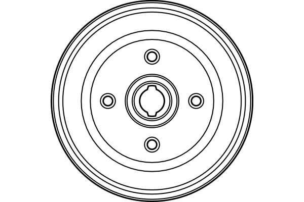 Tambour de frein TRW DB4134