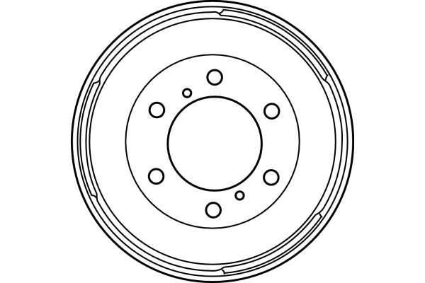 Tambour de frein TRW DB4141