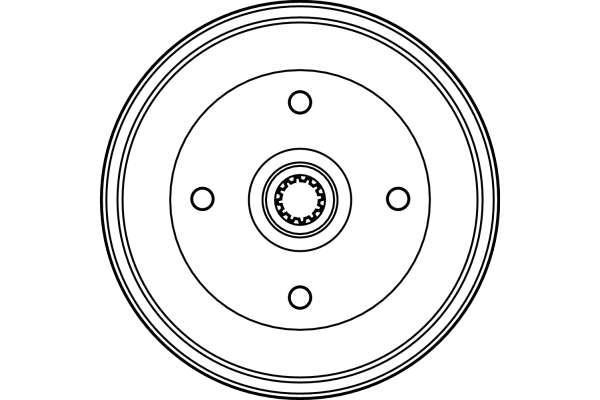 Tambour de frein TRW ref. DB4143